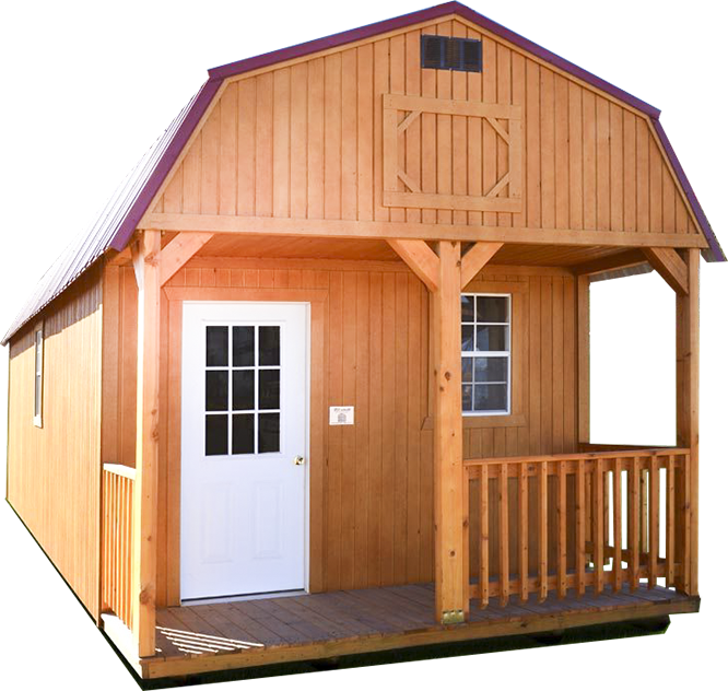 Weatherking Lofted Barn Cabin - Weatherking Private Storage